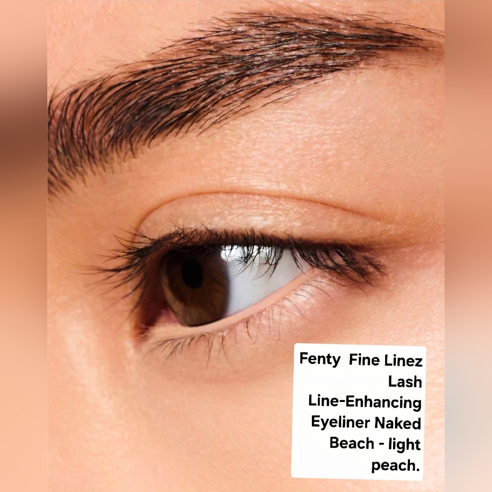 Fenty Fine Linez Lash Line-Enhancing Eyeliner Naked Beach - light peach. BNIB - Picture 3 of 5